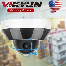 VIKYLIN PTZ 3 Zoom IR30M Mini Dome Wired 6MP POE CAMERA MD ONVIF MIC Outdoor Lot