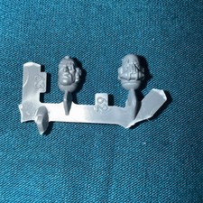 Bits 40K Space Marines Primaris Heavy Intercessors Head Sgt Bare Heads x2