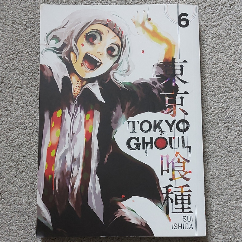 Tokyo Ghoul Manga Vol 6 Sui Ishida English TPB Graphic Novel VIZ Media