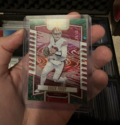 Panini 2023 Absolute Brock Purdy Spectrum 50/50 49ers #18 NFL Card