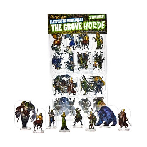 ArcKnight Flat Mini Fantasy Grove - Horde Pack New