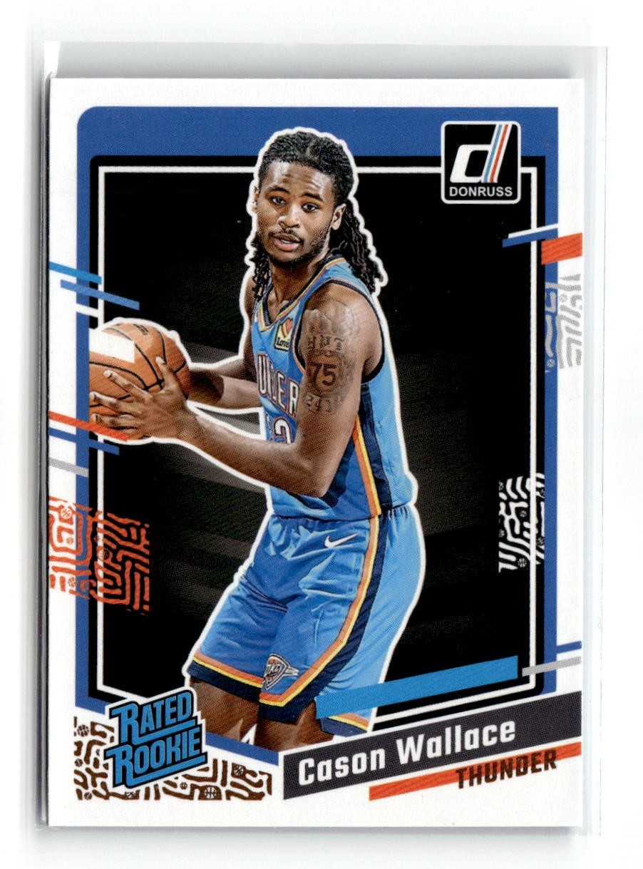 2023-24 Panini Donruss - Rated Rookie Cason Wallace #231 (RC)
