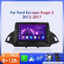 2 Din Android 13 for Ford Kuga 2 Escape 2013 - 2017 Car Multimedia Video Player