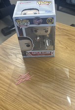 Caitlin Clark Indiana Fever  SIGNED Auto  FUNKO POP  w/ Window Replacement W/COA