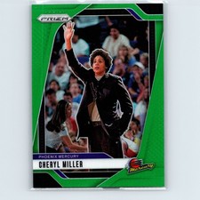 2024 Panini WNBA Prizm Cheryl Miller #125 Green Prizm Phoenix Mercury