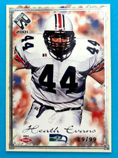 HEATH EVANS 2001 PACIFIC PRIVATE STOCK SILVER FRAMED 19/99 #168