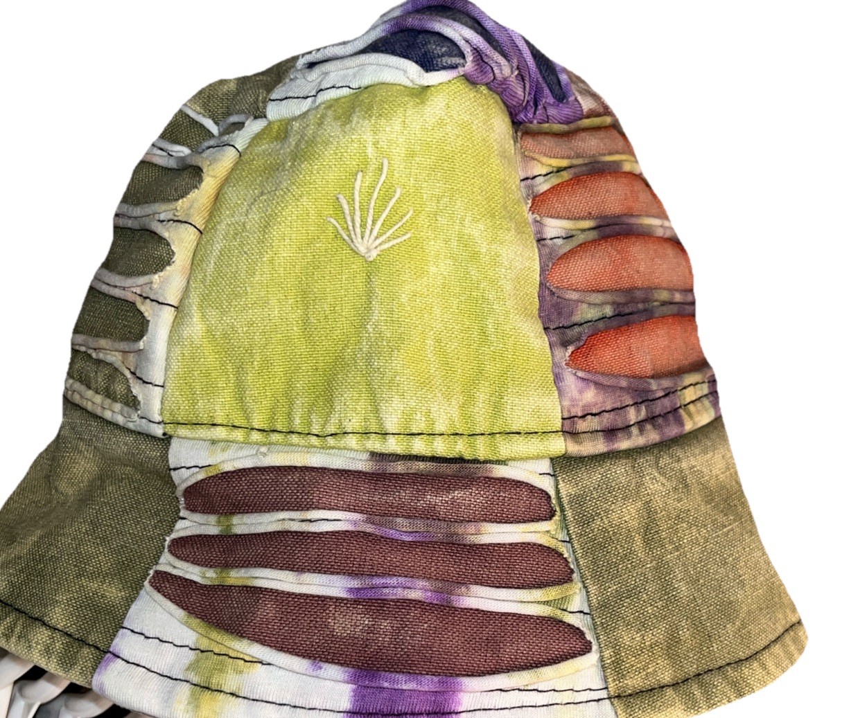 Rising International Bucket Hat Patchwork Napal S… - image 3
