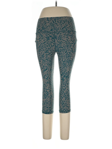 Athleta Women Green Active Pants L Petites