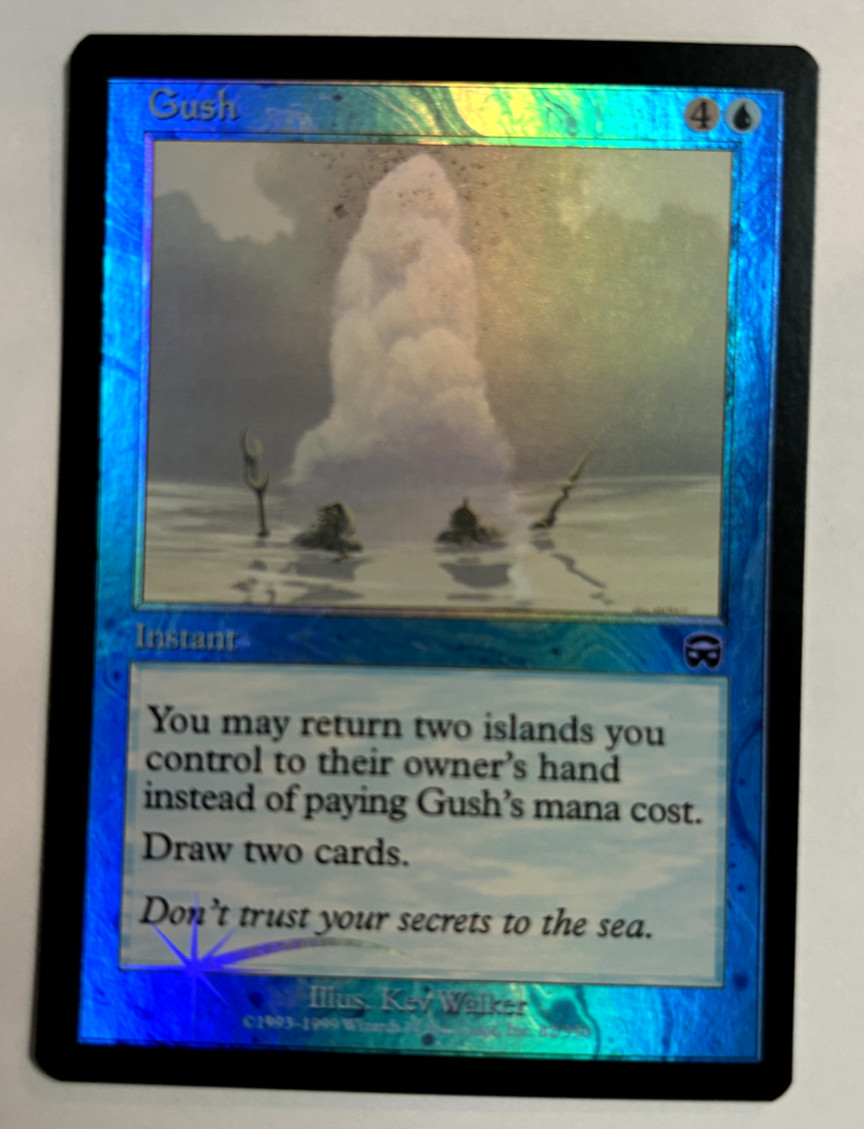 Gush - Foil - Mercadian Masques - Magic the Gathering MtG - EX/NM