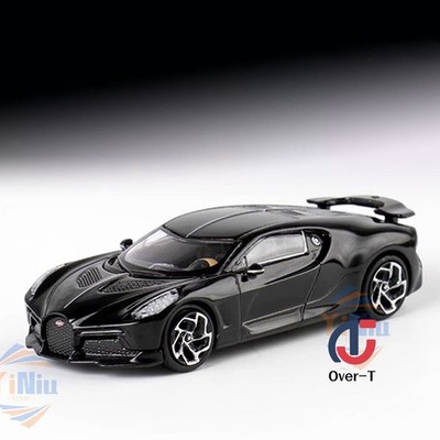 1/64 Bugatti La Voiture Noire LVN Black Alloy Diecast Model Display NIB