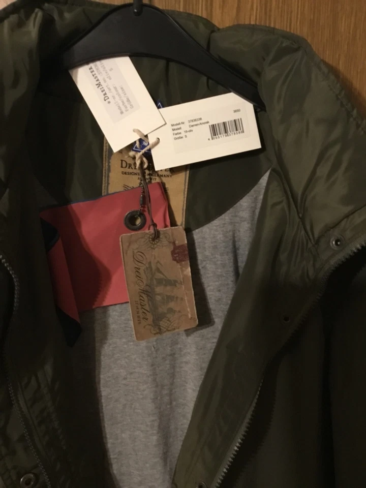 Drei Master Jacke Größe S - Bild 3 von 3