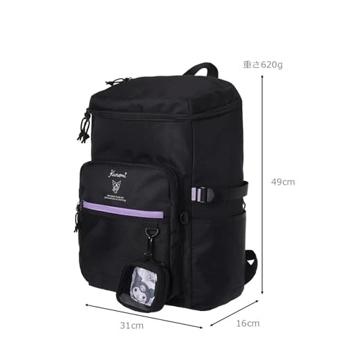 SANRIO Poly Mesh Pouch Box Daypack D Pack (KUROMI) - Изображение 2 из 4