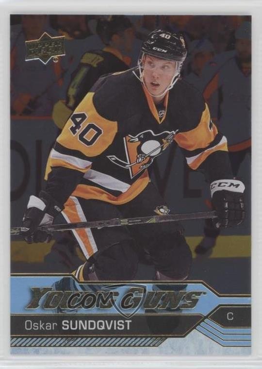 2016-17 Upper Deck Young Guns Silver Foil Oskar Sundqvist #487 Rookie RC x0a