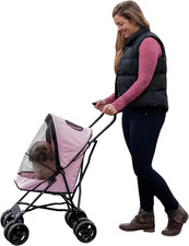 Travel Lite plus Stroller, Compact, Easy Fold, No Assembly Required, Large Wheel