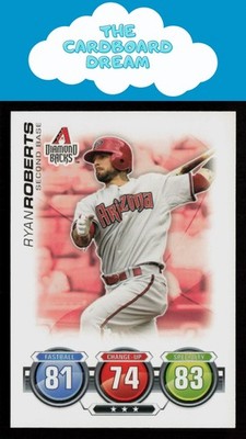 Ryan Roberts 2010 Topps Attax Arizona Diamondbacks
