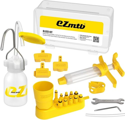 #ad Bicycle Hydraulic Disc Brake Oil Bleed Kit For Shimano Tektro Magura Repair Kit $14.13