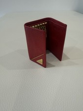 YSL Yves Saint Laurent Red Slim Wallet