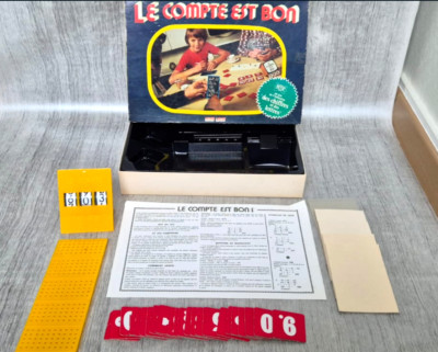 Brettspiel Le Account est Bon ORTF Laffont 1970' Vintage Selten Retro Komplett