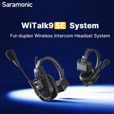 Saramonic Witalk9 SE-2S Full-Duplex Wireless Intercom Headset System 2-Person