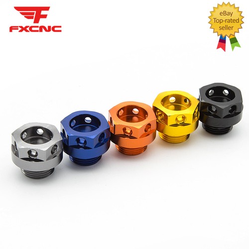 For 1997-14 GSXR600 GSXR750 03-14 GSXR1000 CNC Engine Oil Filler Cap Screw Bolt - Picture 4 of 10