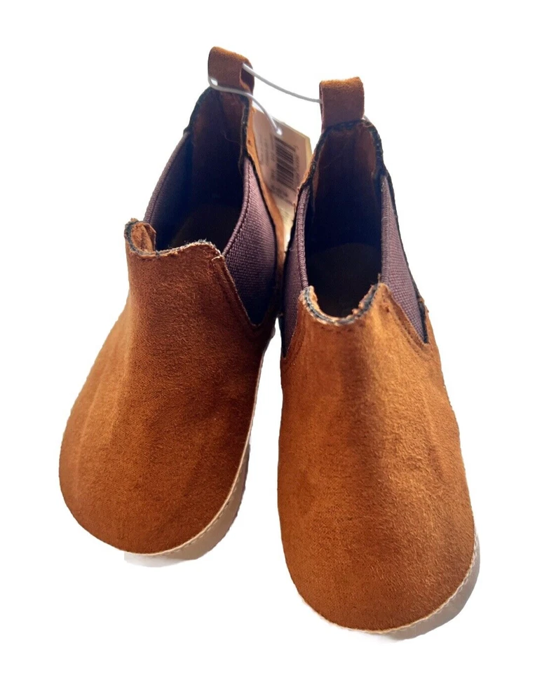Old Navy Moccasin Boot 6-12 Months Brown Baby Clothing Foto 3 de 4