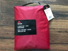 NEW MSR Universal 4-Person Tent Footprint Habitude Tarp Large