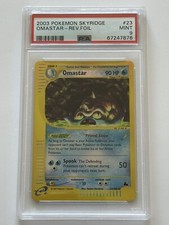 2003 Pokemon Skyridge - Omastar Rev.Foil #23 PSA 9 MINT on eBay
