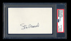 STAN MUSIAL SIGNED MINT INDEX CARD PSA/DNA HOF AUTOGRAPHED CARDINALS WSC MVP