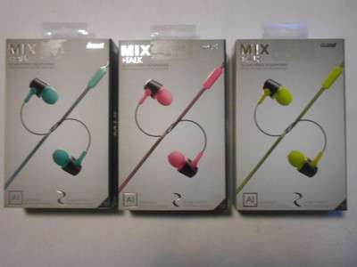 iWave MIX + TALK Earbuds Aluminum Housing With MIC Earphones Noise Isolating 