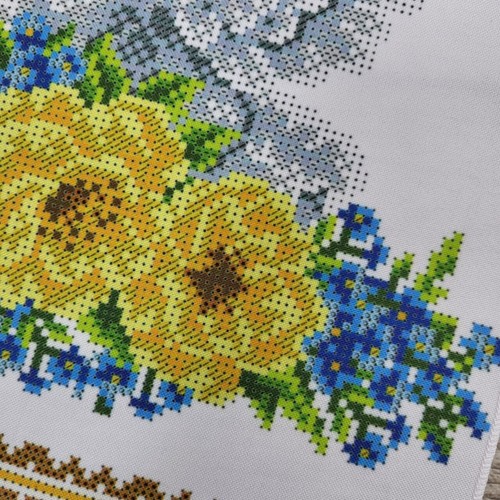 Wedding Bead Embroidery Kit Needlepoint Decorative Towel for Icons 8012 - Picture 8 of 12