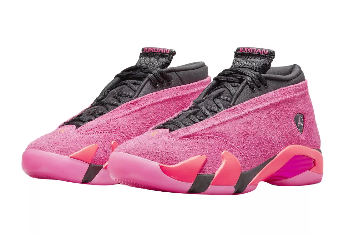 tienda de comestibles estafa Maldito ✓Nike Jordan 14 Retro Low Shocking Pink US 11.5W/10M DH4121-600 New *free  gift | eBay