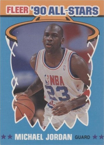1990-91 Nike Poster Cards Michael Jordan / Spike Lee #848 Orbit