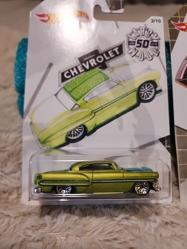 Hot Wheels Larry Wood (2018) Green Custom '53 Chevy & Purple Passion #1,#2 of 10 - Picture 2 of 15