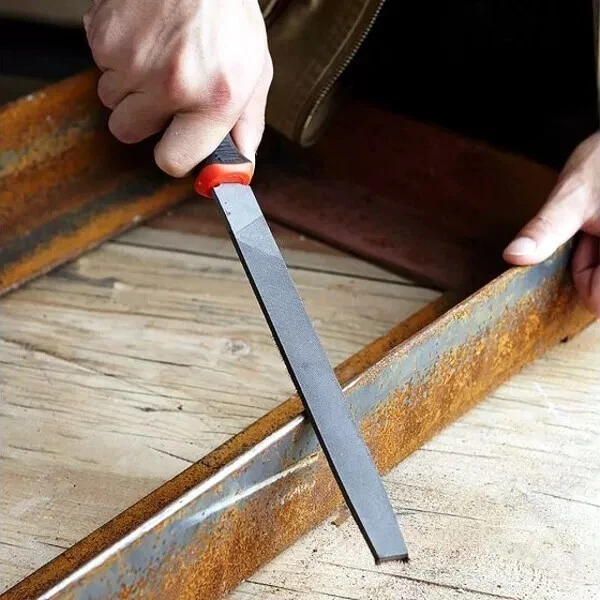 Metal File Set 16 Piece Hand & Needle File Kit Wood Metal Plastic Files in Case - Image 2 of 4