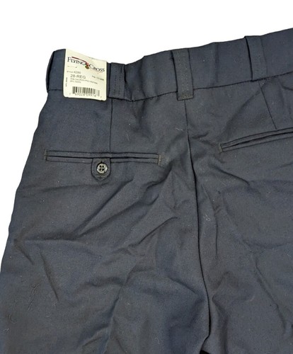 FLYING CROSS Navy Blue Uniform Pants Forestry Firefighter #42280 SIZE 28 New - Picture 2 of 5