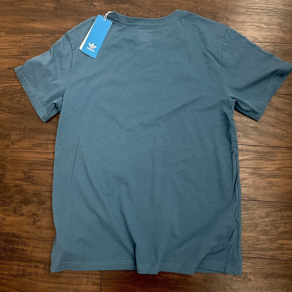 Adidas Originals Big Kids Unisex Trefoil Logo Tee teens Wear Dh2472 - Image 3 of 4