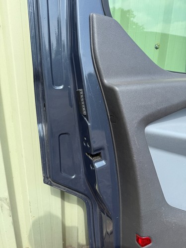 FORD TRANSIT CUSTOM 2012+ COMPLETE N/S Front Door Left Passenger in Chrome Blue - Picture 2 of 24