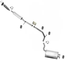 Exhaust System Resonator Muffler Pipe for 10-12 Ford Flex 3.5L Natural Aspirated