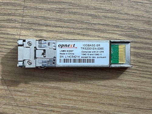 Opnext 10GBase-SR SFP+ Module TRS2001EN-0065 SFP+ Module - Photo 2/6