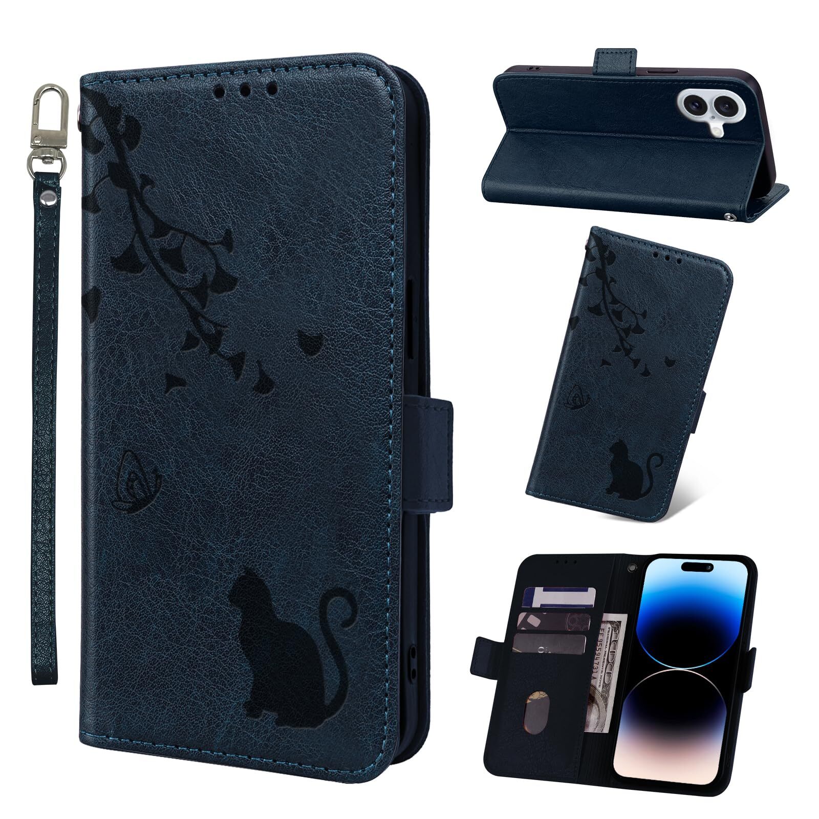 for iphone 16 case notebook type wallet type for iphone 16 mobile cover iPh 601