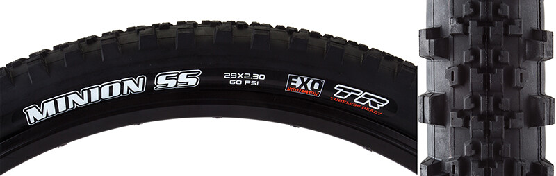 Maxxis Minion Ss Pneumatici Max 29x2.3 Nero Pieghevoli /60/ Dc / Exo / Tr