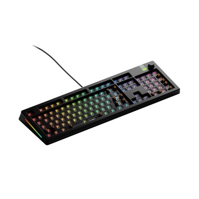 Glorious Gaming - GMMK 3 PRO Barebones Custom Keyboard Kit w/Knob, Custom Mod...