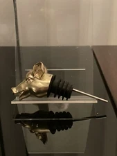 WhistlePig Whiskey - Liquor Bottle Pour Snout - Pour Spout - Brasstone