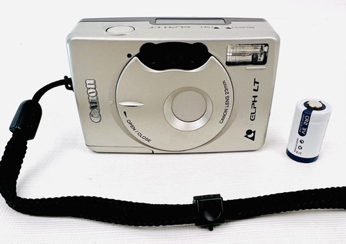 Canon ELPH LT Film CAMERA Point & Shoot 23mm Prime Fixed Lens, w/Case, TESTED-EC - Picture 2 of 20