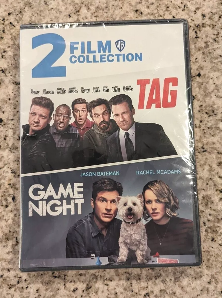 2 Film Collection Tag and Game Night (DVD Movie 2020) Double Feature! Brand  New! 883929718832