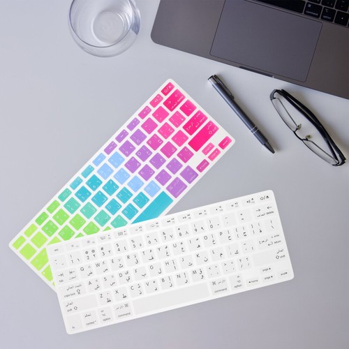 2 Pcs Arabic Keyboard Film Cover for Laptop Computer Accessories - 第 6/10 張圖片
