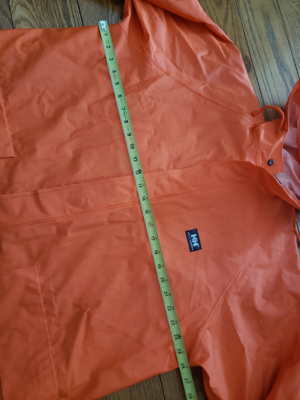 Helly Hansen Rain Jacket Sailing Orange Men’s Lar… - image 6