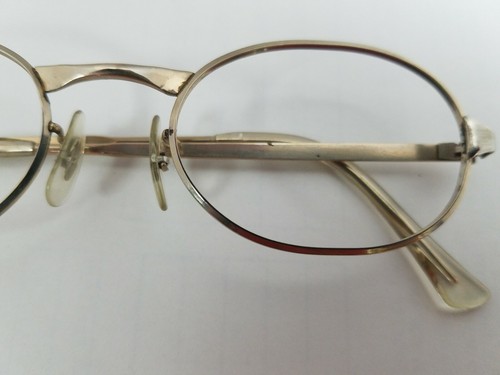 Vintage VISTA OPTICAL Wires Eye Glasses Frames Eyeglass 12K Gold Fill 48/20 - Picture 11 of 12