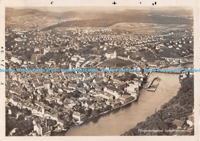 D100307 Fliegeraufnahme Schaffhausen. Alpar. O. Wyrsch