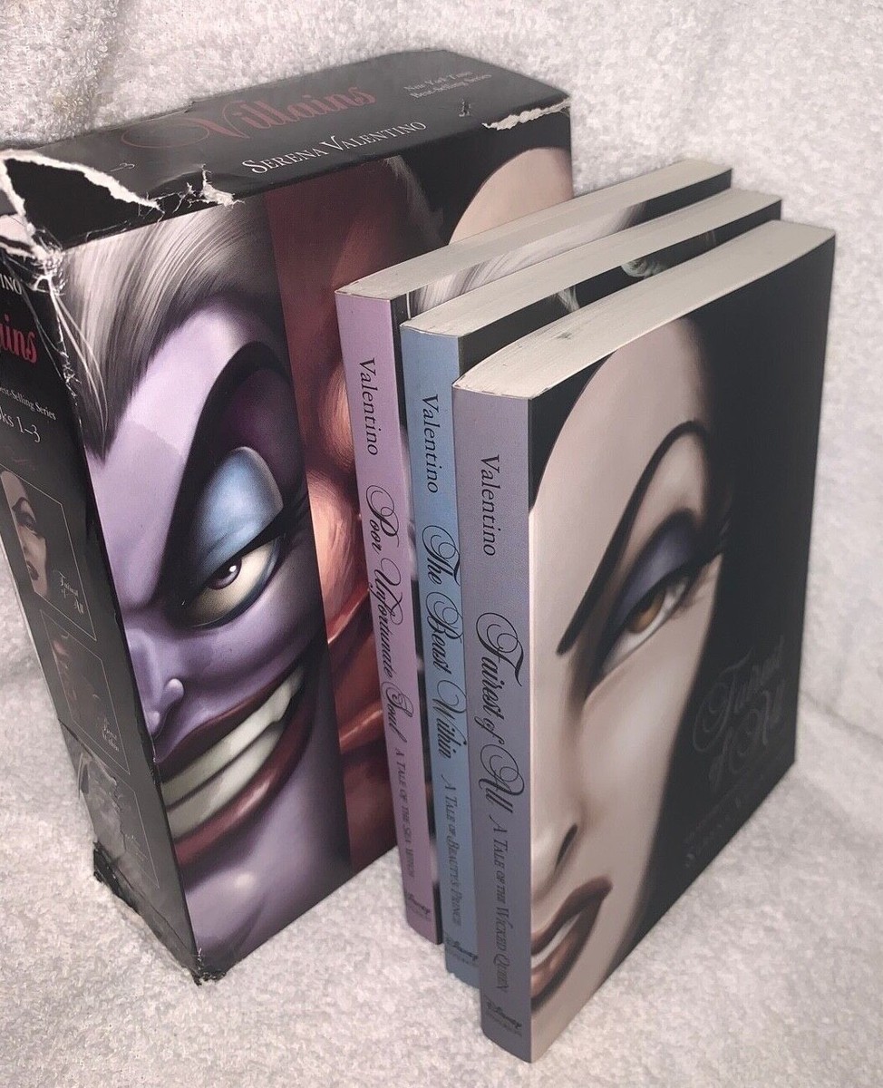 Serena Valentino's Villains Box Set : Books 1-3 Disney Brand New